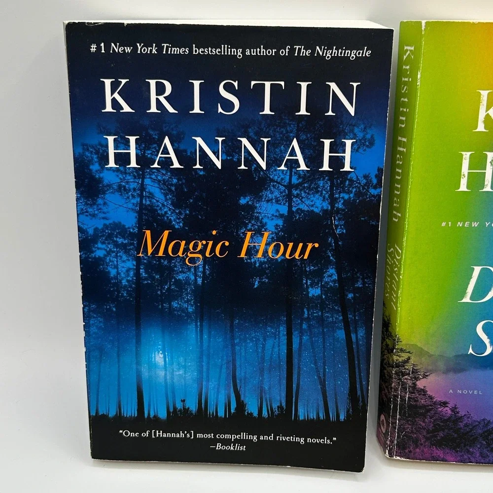 Kristin Hannah 4 Book Lot Paperback Historical Fiction Romance Drama Beach Reads